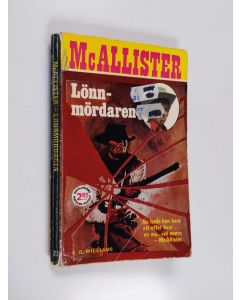 Kirjailijan E. G. Williams käytetty kirja McAllister - Lönnmördaren