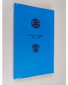 käytetty kirja Rotary matrikkeli - matrikel 1992-1993 : piirit = distrikten 1380, 1390, 1400, 1410, 1420, 1430
