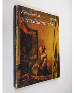 Tekijän Eino Kauppinen  käytetty kirja Keskikoulun peruslukemisto 2 : Oppikoulun 2 luokkaa varten