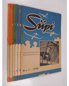 käytetty teos Siipi vuosikerta 1946 (6 lehteä, puuttuu nro 6-7)