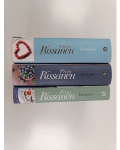 käytetty kirja Pirjo Rissanen-paketti (3 kirjaa) : Kevätniemi (Onnen tyttäret ; Askelten taito ; Kotimme Kevätniemi) ; Syyslaulu ; Äitienpäivä