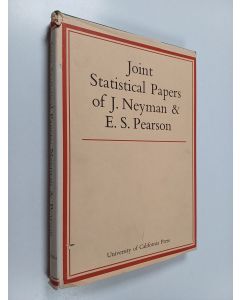 Kirjailijan Jerzy Neyman & Egon Sharpe Pearson käytetty kirja Joint Statistical Papers
