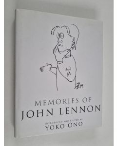 Kirjailijan Yoko Ono käytetty kirja Memories of John Lennon