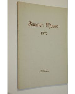 käytetty kirja Suomen museo 1972