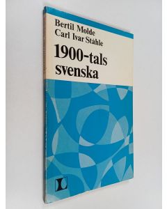 Kirjailijan Bertil Molde käytetty kirja 1900-talssvenska