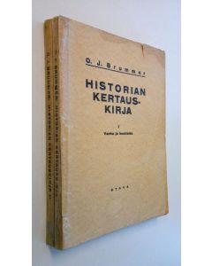 Kirjailijan O. J. Brummer käytetty kirja Historian kertauskirja 1-2