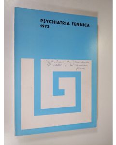 käytetty kirja Psychiatria fennica 1973
