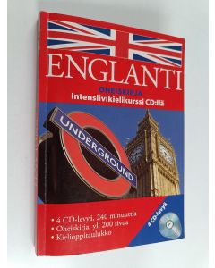 käytetty kirja Englanti intensiivikurssi CD:llä + oheiskirja