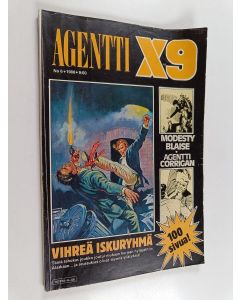 käytetty kirja Agentti X9 6/1986