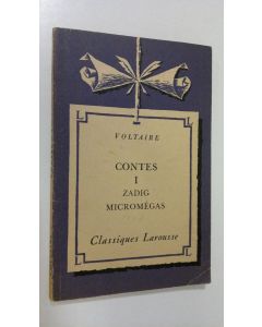 Kirjailijan Voltaire käytetty kirja Contes 1 : Zadig micromegas