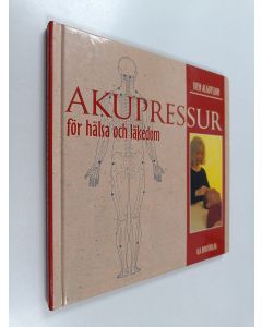 Kirjailijan Sven Algotsson käytetty kirja Akupressur för hälsa och läkedom
