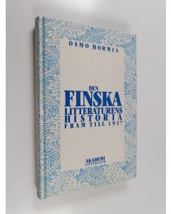 Kirjailijan Osmo Hormia käytetty kirja Den finska litteraturens historia fram till 1917