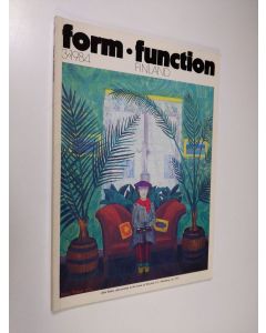 käytetty kirja Form function Finland 3/1984