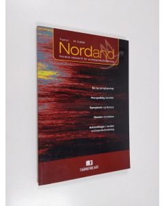 käytetty kirja Nordland : Nordisk tidsskrift for andrespråksforskning 2/2006