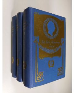 Kirjailijan Johan Ludvig Runeberg käytetty kirja Johan Ludvig Runebergin teokset 1-3