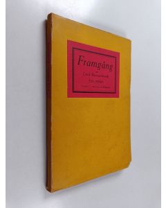 Kirjailijan William Maxwell Aitken Beaverbrook käytetty kirja Framgång : en handledning i konsten att nå vad man vill