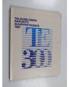 käytetty kirja Talouselämän raportti suuryrityksistä 1987