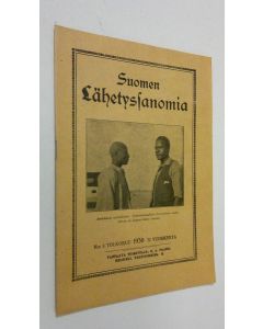 käytetty teos Suomen lähetyssanoma n:o 5 toukokuu 1930