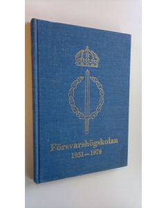 käytetty kirja Försvarshögskolan 1951-1976