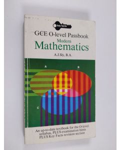 Kirjailijan Anthony James Sly käytetty kirja Modern mathematics