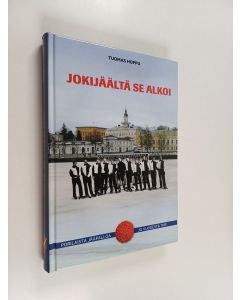 Kirjailijan Tuomas Hoppu käytetty kirja Jokijäältä se alkoi : porilaista jääpalloa vuodesta 1919 : Narukerä ry:n 50-vuotisjulkaisu