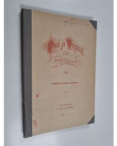 Kirjailijan Jacques Henri Bernardin de Saint-Pierre käytetty kirja Paul ja Virginia