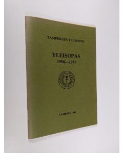 käytetty teos Yleisopas 1986-1987 (Tampereen yliopisto)