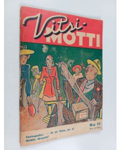 käytetty teos Vitsi-motti n:o 17 : Vanhapoika