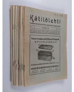 käytetty teos Kätilölehti 2-12/1942