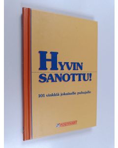 käytetty kirja Hyvin sanottu