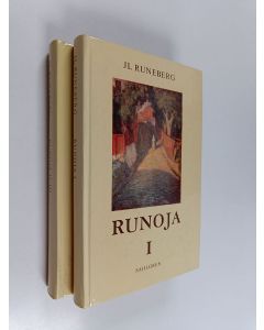 Kirjailijan Johan Ludvig Runeberg käytetty kirja Runoja 1-3 (2 kirjaa)