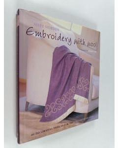 Kirjailijan Mary Norden käytetty kirja Embroidey with wool