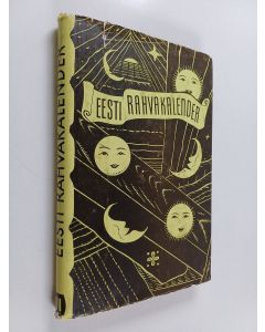 Kirjailijan Mall Hiiemäe käytetty kirja Eesti rahvakalendar 3