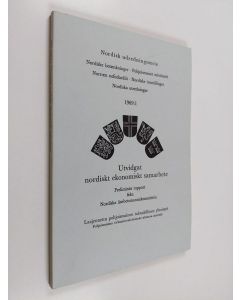 käytetty kirja Laajennettu pohjoismainen taloudellinen yhteistyö : (NORDEK) : (Pohjoismaisen virkamieskomitean mietintö) 1969:1