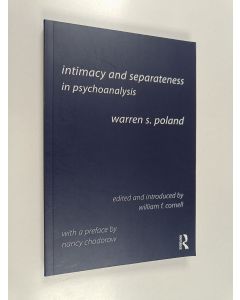 Kirjailijan Warren S. Poland käytetty kirja Intimacy and Separateness in Psychoanalysis