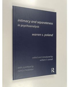Kirjailijan Warren S. Poland käytetty kirja Intimacy and Separateness in Psychoanalysis