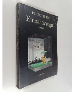 Kirjailijan Peeter Puide käytetty kirja Ett nät av regn : dikter