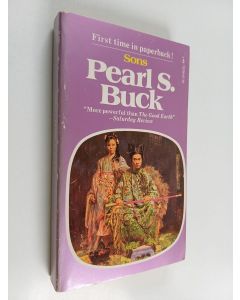 Kirjailijan Pearl S. Buck käytetty kirja Sons