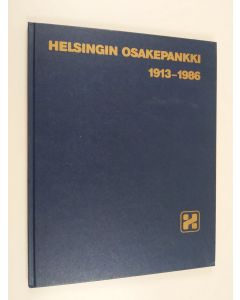 Kirjailijan Erik Tudeer käytetty kirja Helsingin osakepankki 1913-1986