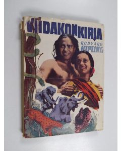Kirjailijan Rudyard Kipling käytetty kirja Viidakon kirja