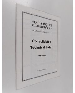Kirjailijan Derek Harris käytetty teos Consolidated Technical Index 1960-2000