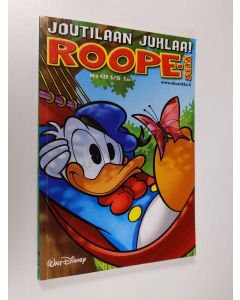 Kirjailijan Walt Disney käytetty kirja Roope-Setä n:o 5/15