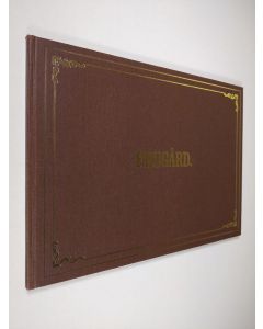 Kirjailijan Martti Blåfield käytetty kirja Mäntsälä-albumi : A E Nordenskiöldin vierailu Pietariin, Mäntsälään ja Helsinkiin tammikuussa 1881