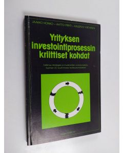 Kirjailijan Jaakko Honko käytetty kirja Yrityksen investointiprosessin kriittiset kohdat : tutkimus strategian ja investointien onnistumisesta Suomen 30 suurimmassa teollisuusyrityksessä