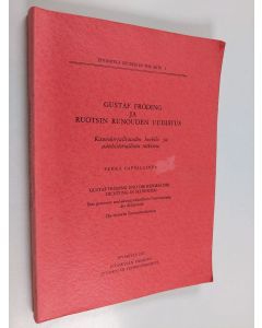 Kirjailijan Pekka Lappalainen käytetty kirja Gustav Fröding ja ruotsin runouden uudistus - kaunokirjallisuuden henkilö- ja aatehistoriallinen tutkimus