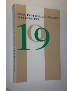käytetty kirja Historiallinen arkisto 109