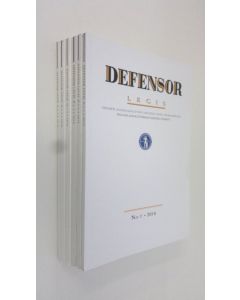 käytetty kirja Defensor legis vuosikerta 2012 (n:o 1-6) : Suomen asianajajaliiton äänenkannattaja