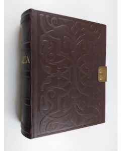 käytetty teos Biblia : Se on : Coco Pyhä Ramattu Suomexi : Pääramattuin hebrean ja grecan jälken: Esipuhetten, marginaliain, concordantiain, selitösten ja registerein cansa (ERINOMAINEN)