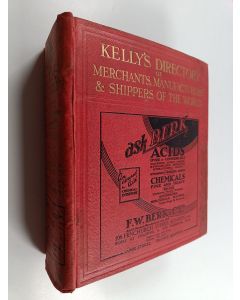 käytetty kirja Kelly's Directory of Merchants, Manufacturers and Shippers