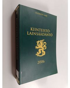 käytetty kirja Kiinteistölainsäädäntö 2006